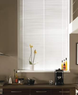 White Window blind