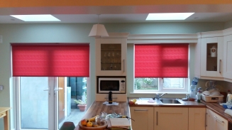 Prunella Claret Celbridge Window blind