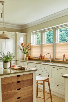 Fairhaven Terracotta bottom up Window blind