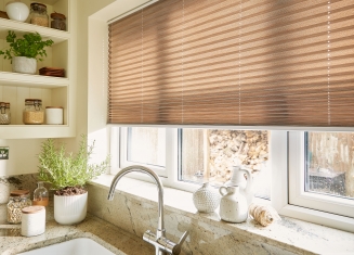 Paris Chocolate Window blind