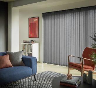 Linenweave Charcoal - 2022 Window blind