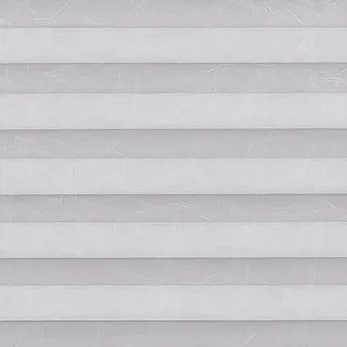 Creped Silver Pleated Blinds - Pleated Blinds